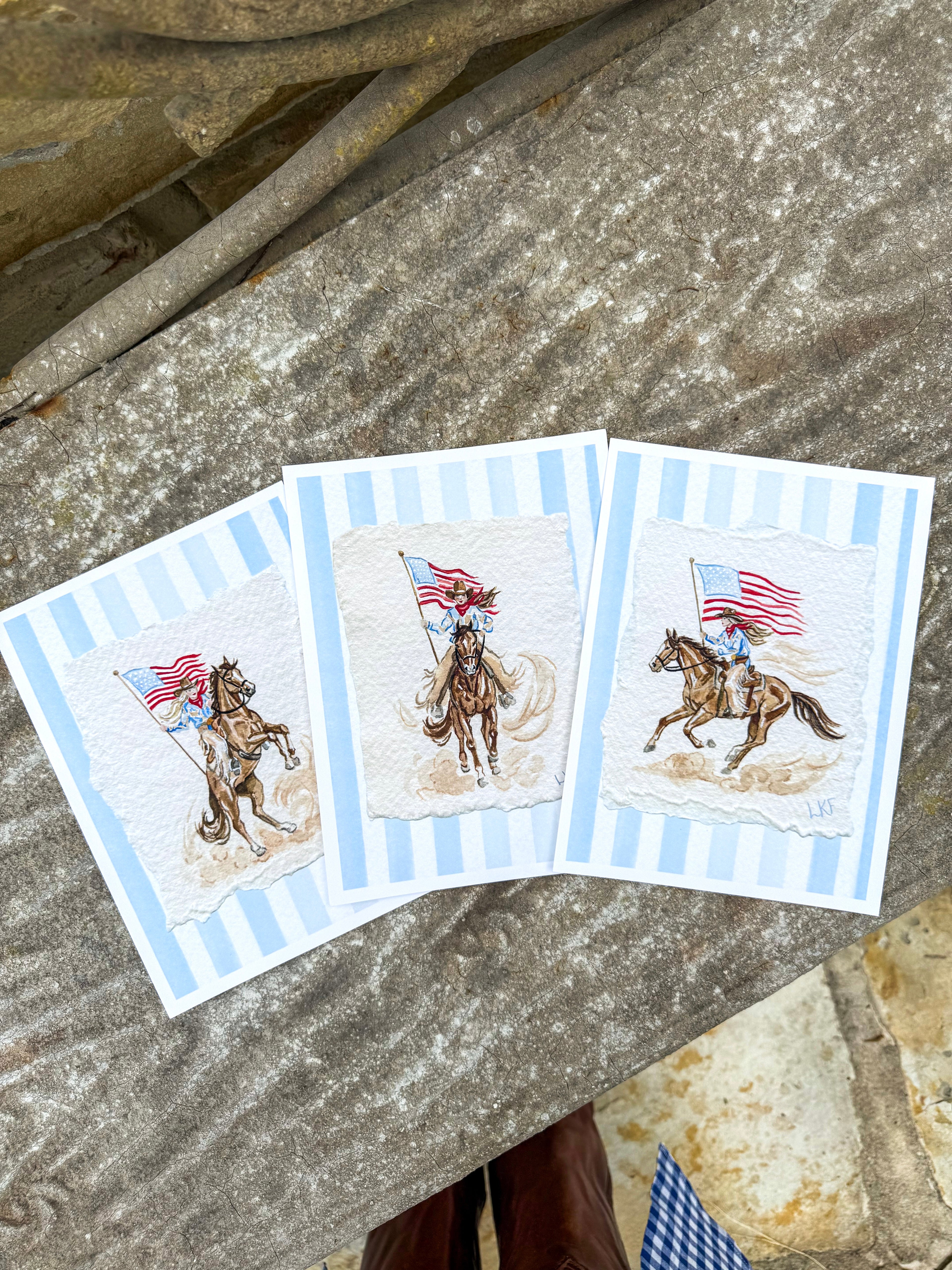 "American Girl" Print