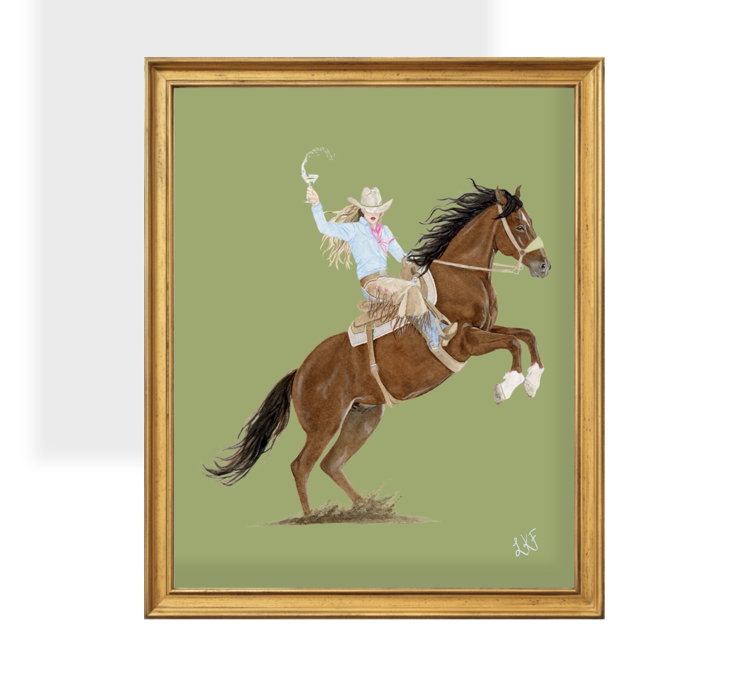 "Olive The West" Prints