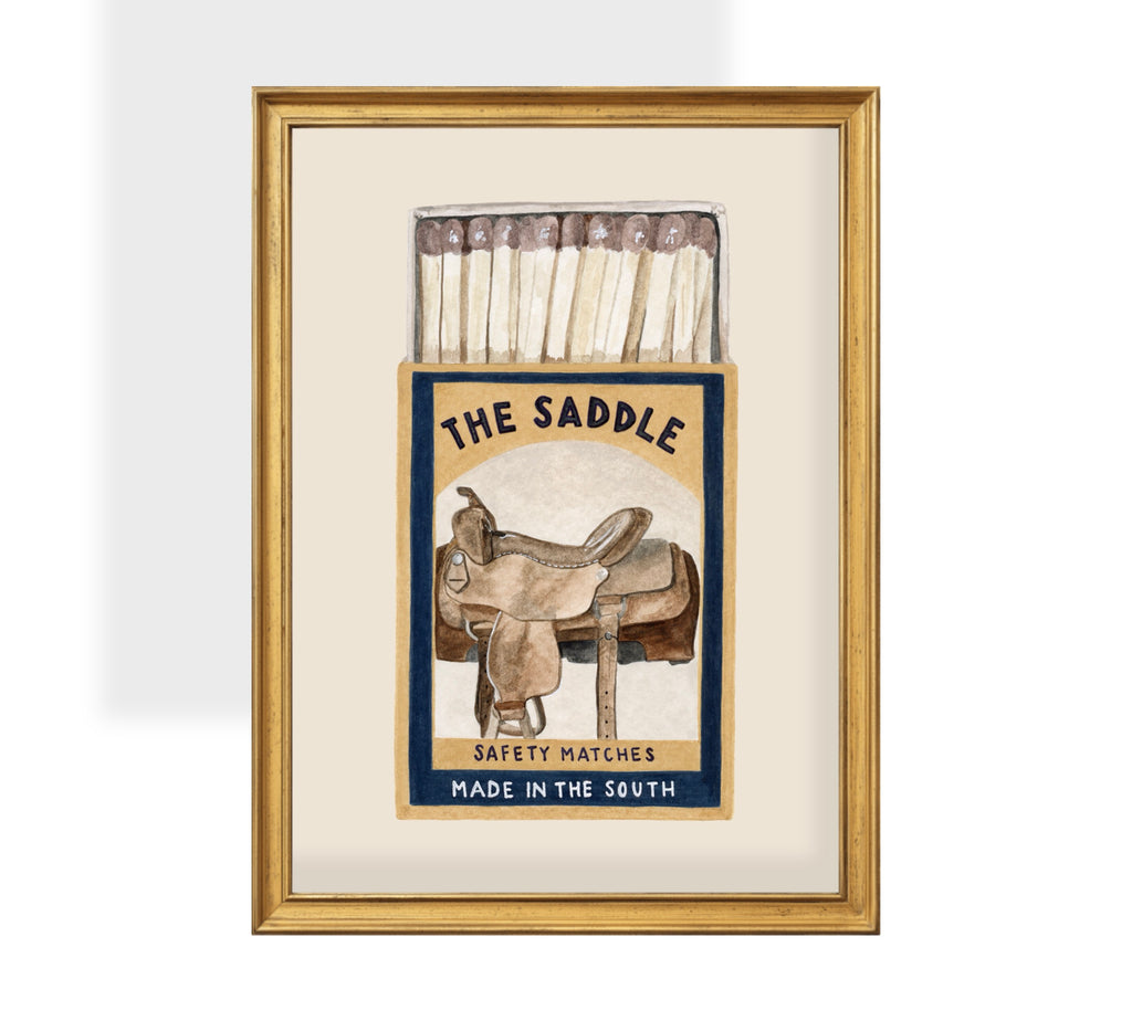 "The Saddle" Print