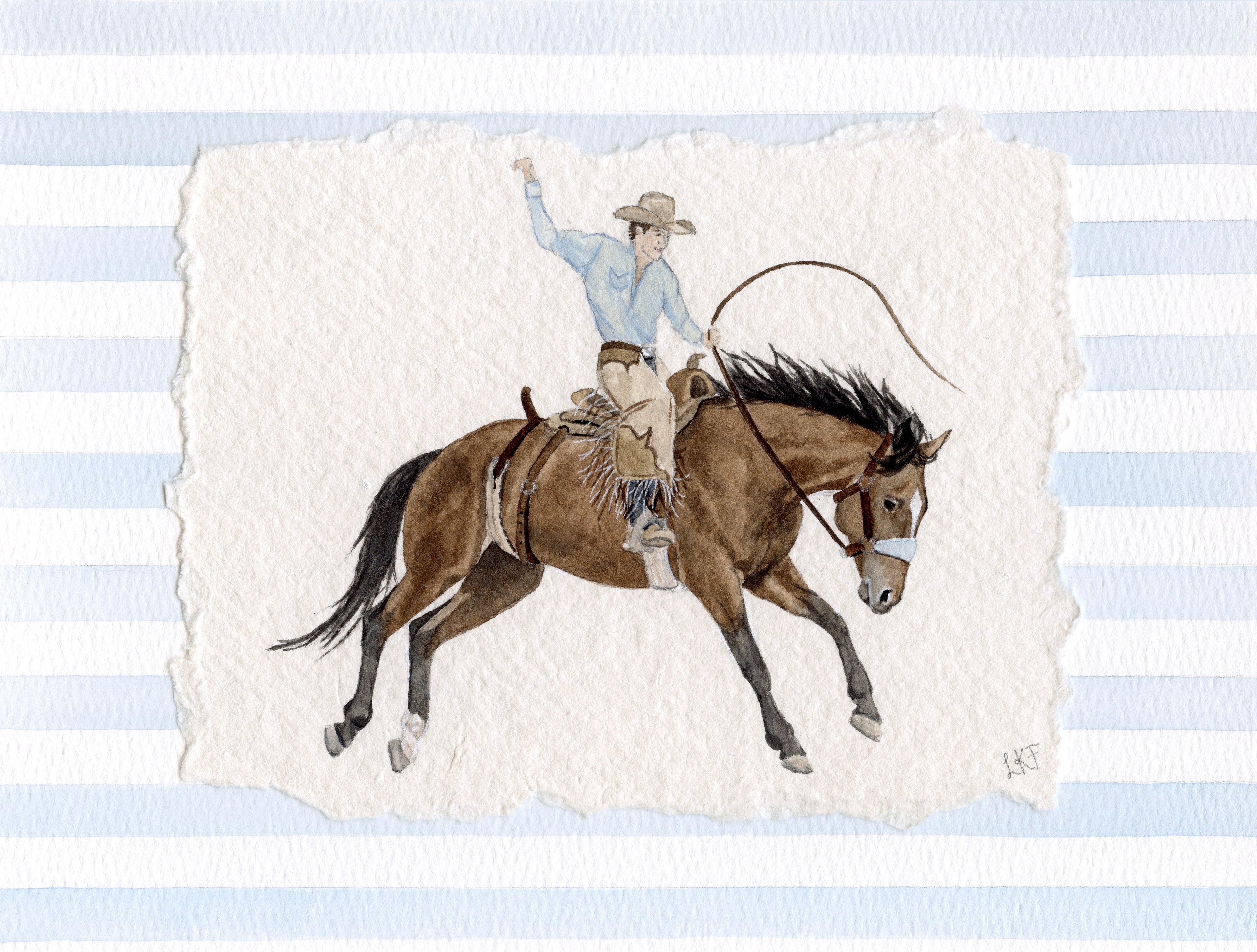 "Clear Sky Canter" Print