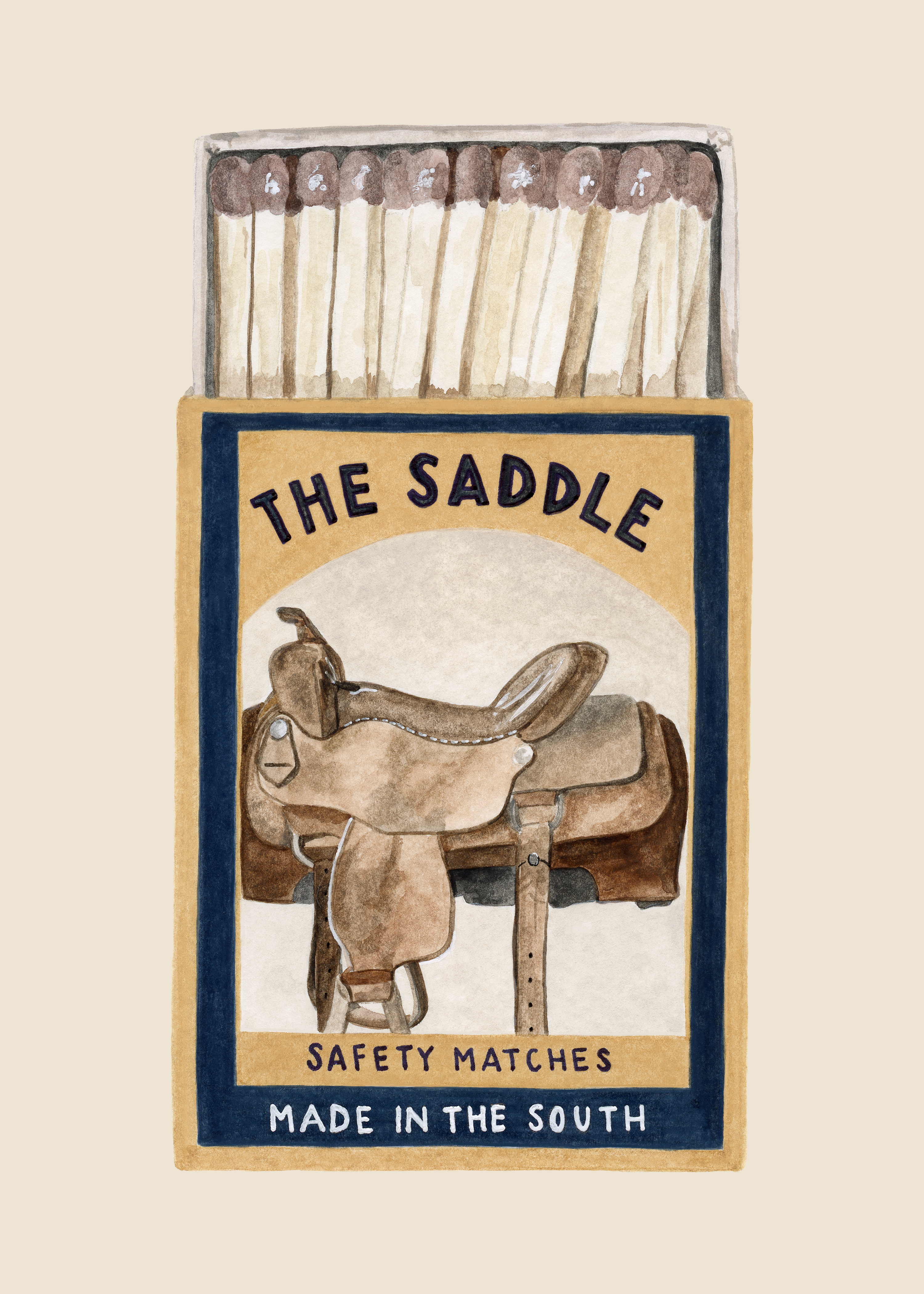 "The Saddle" Print
