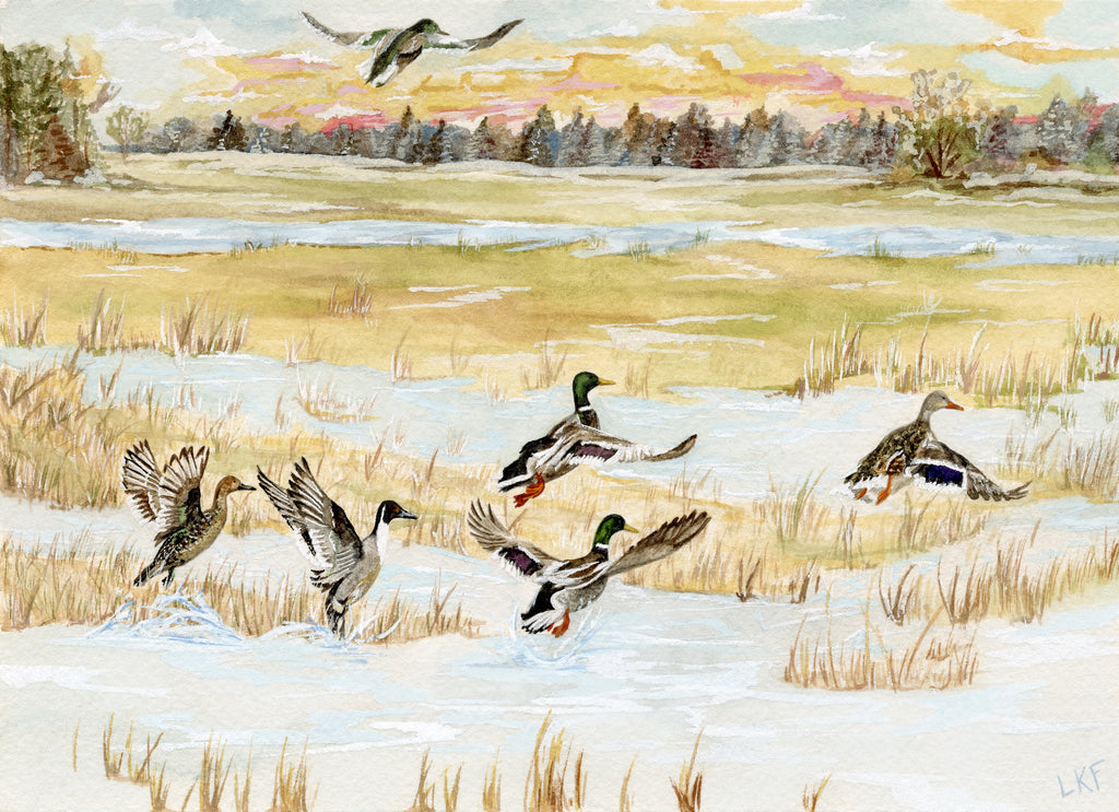 "Delta Dawn" Print