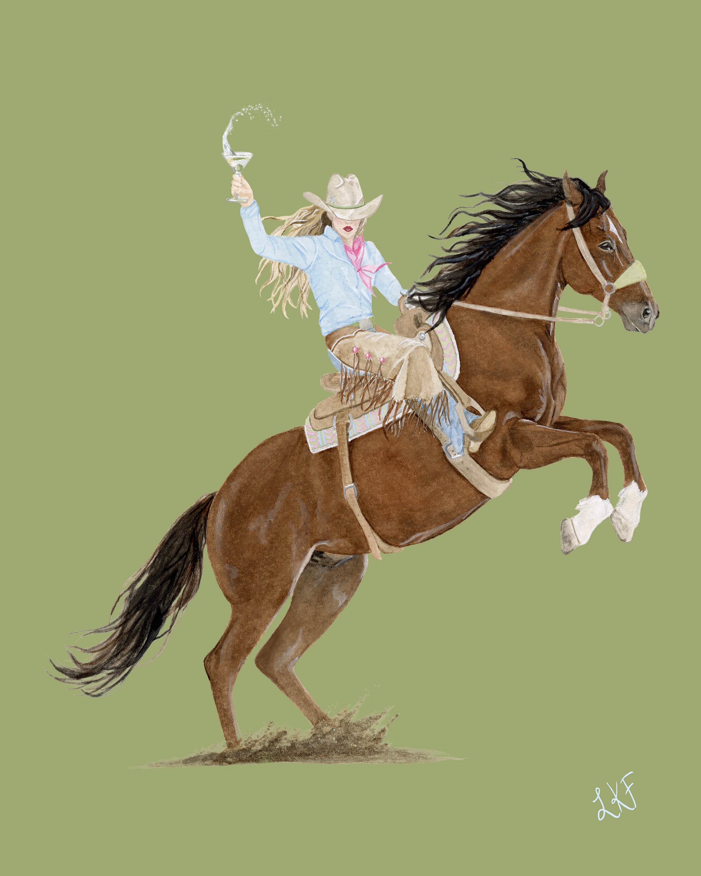 "Olive The West" Prints