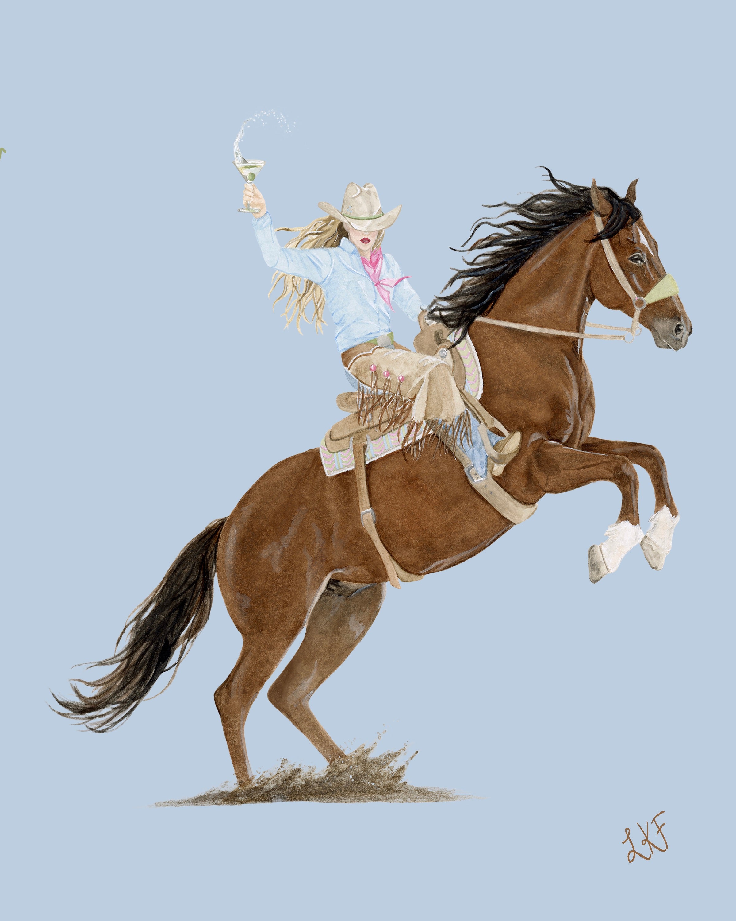 "Olive The West" Prints