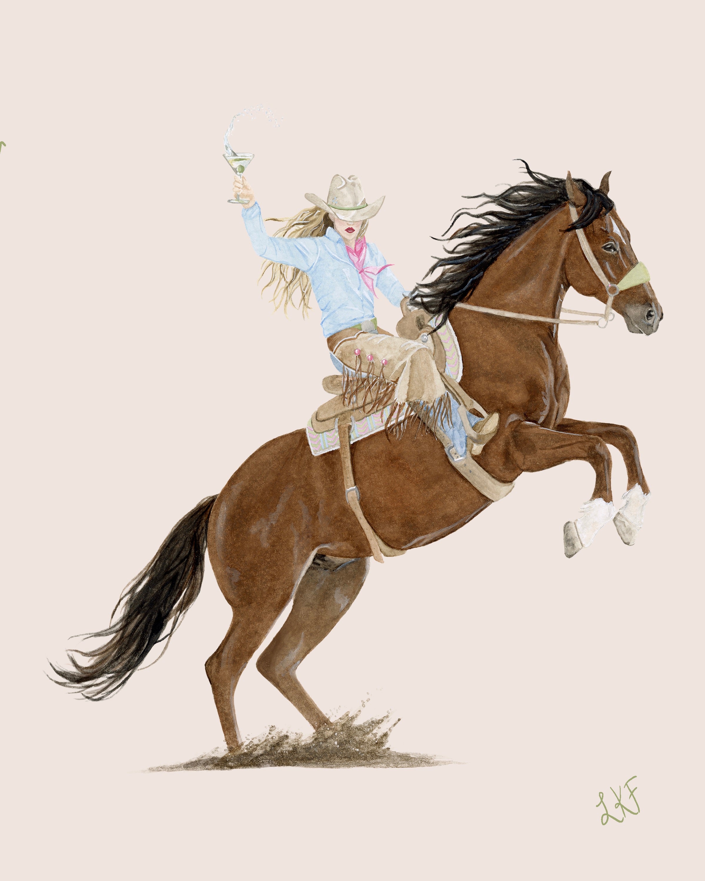 "Olive The West" Prints