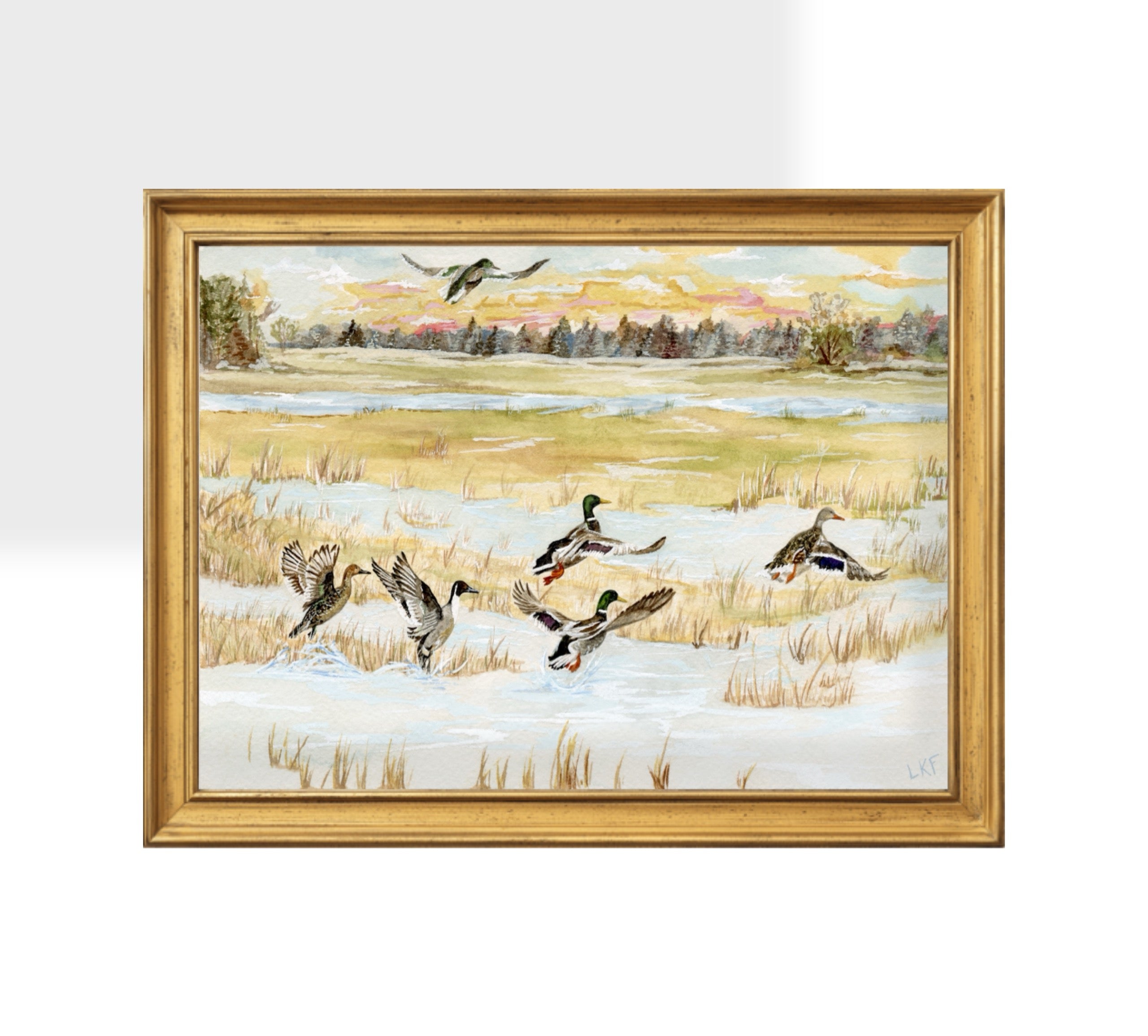 "Delta Dawn" Print