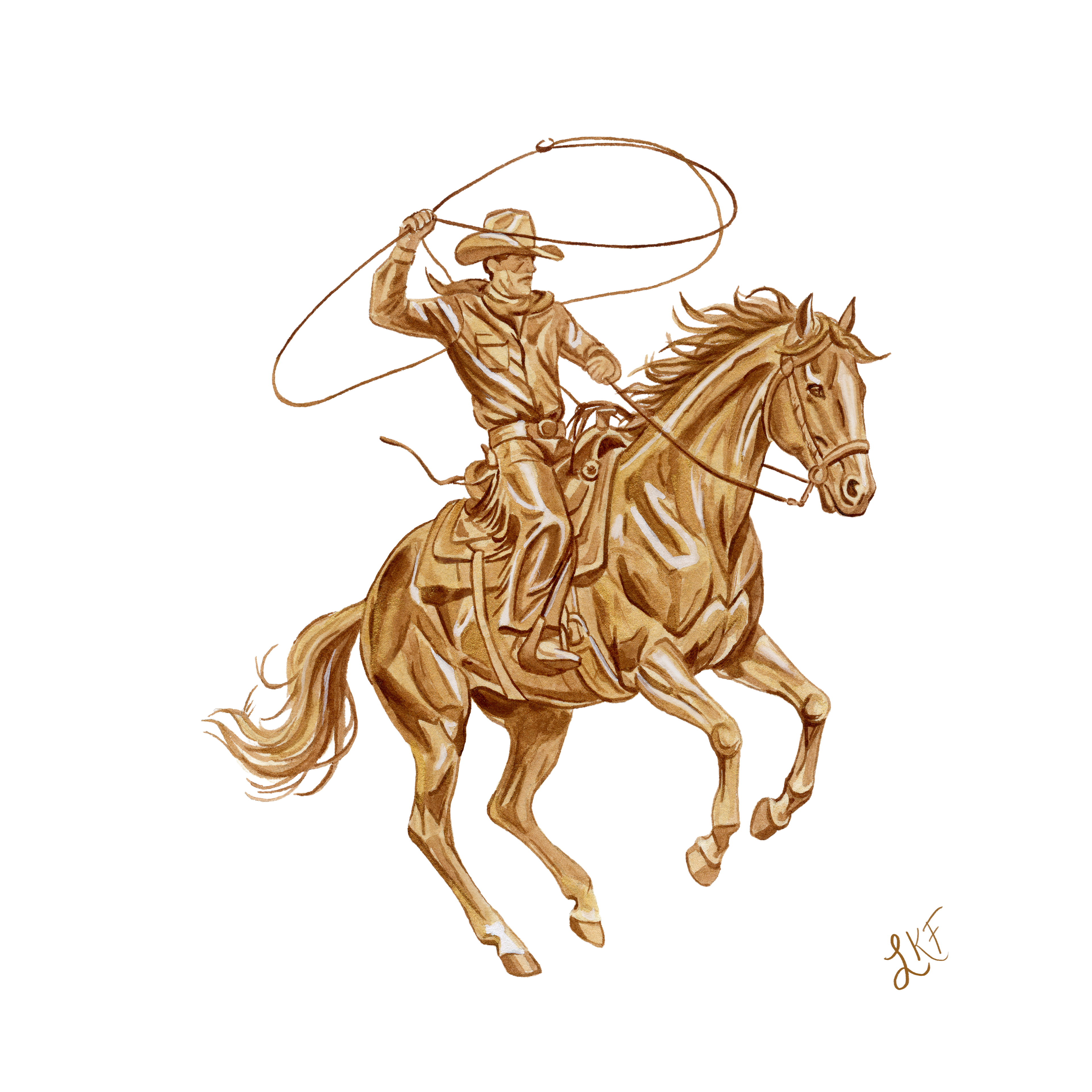 "Gold Standard" Print