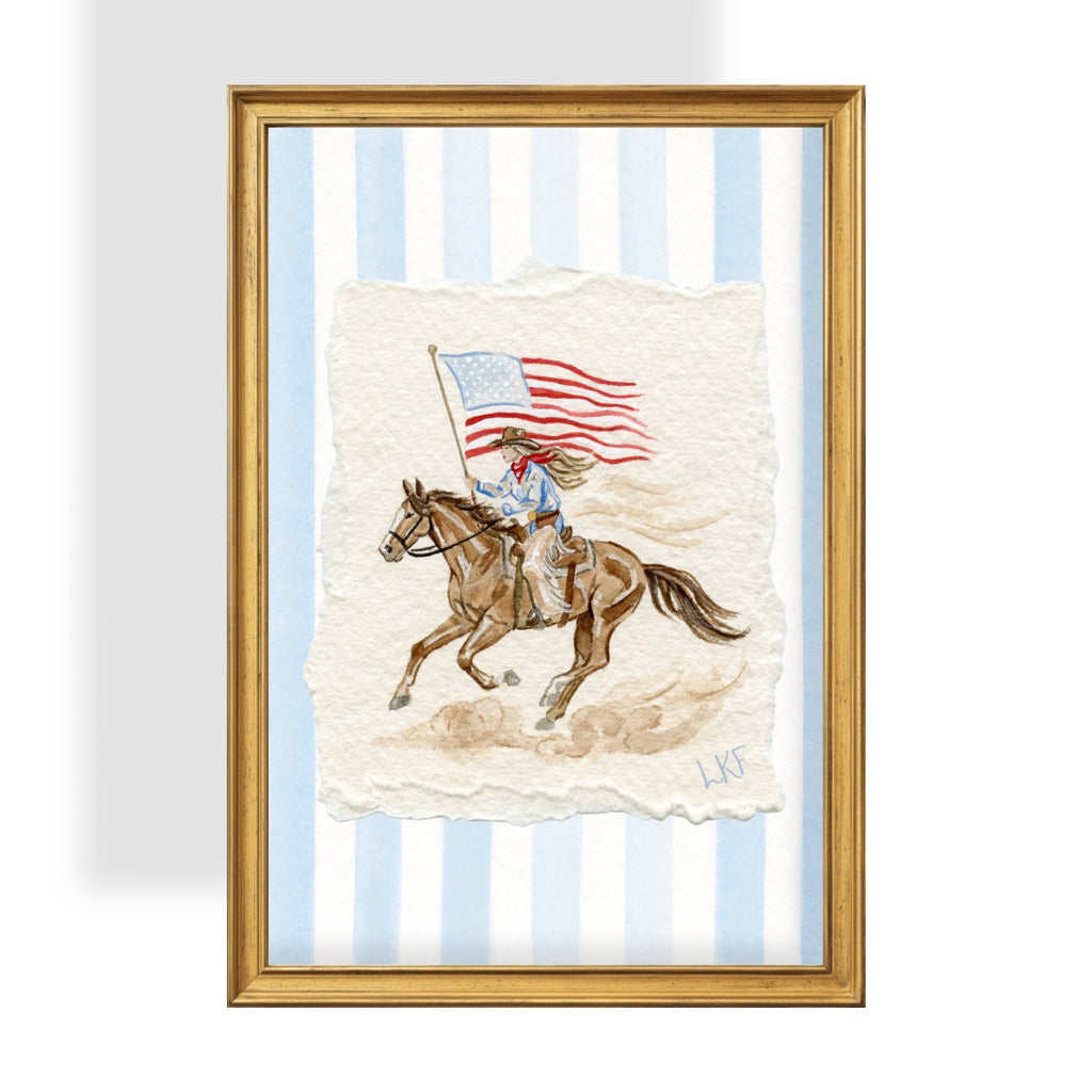 "American Girl" Print