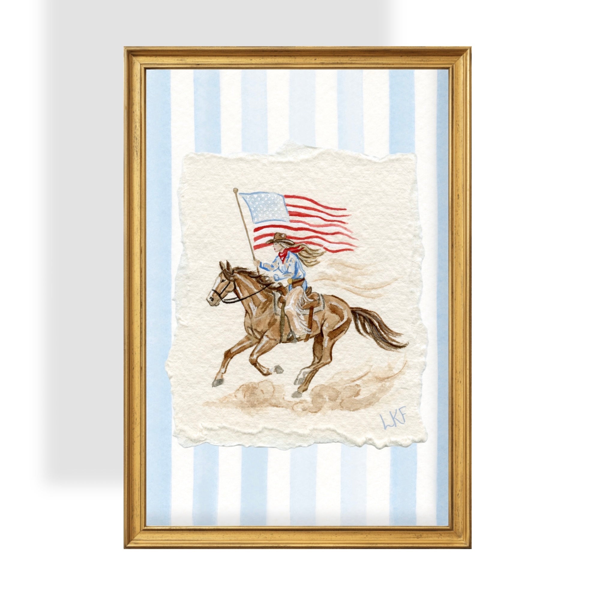 "American Girl" Print