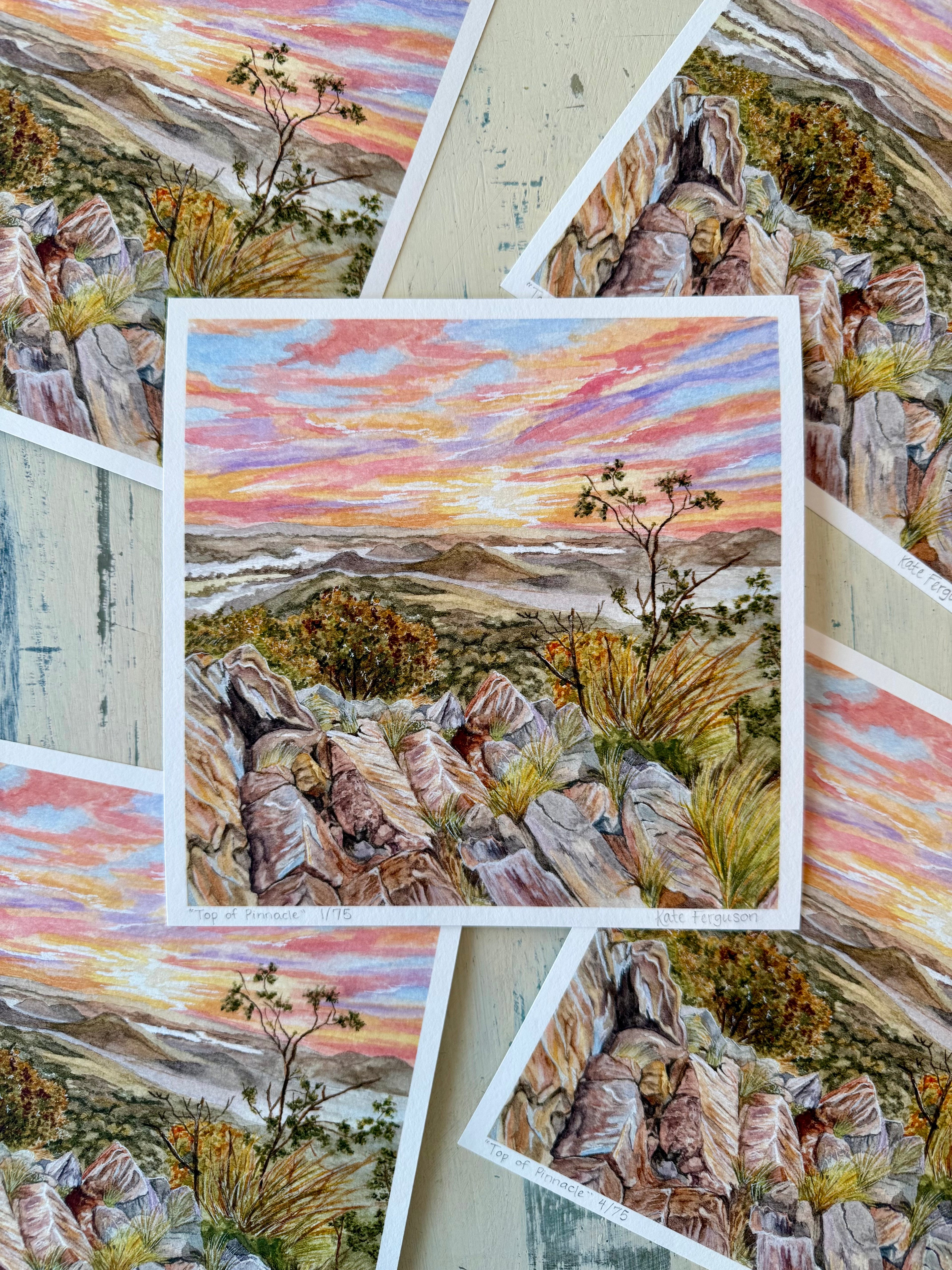 "Top of Pinnacle" Limited Print