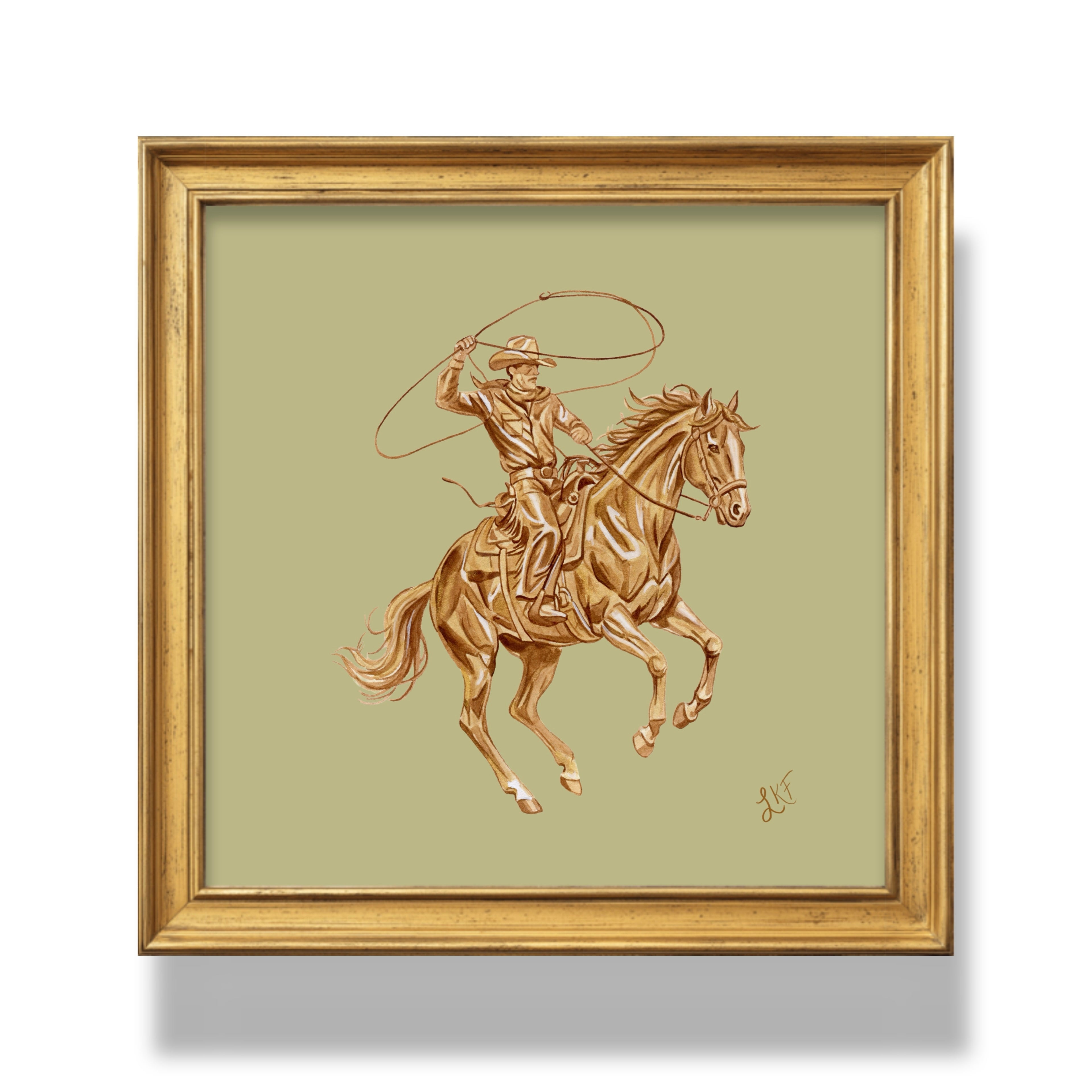 "Gold Standard" Print