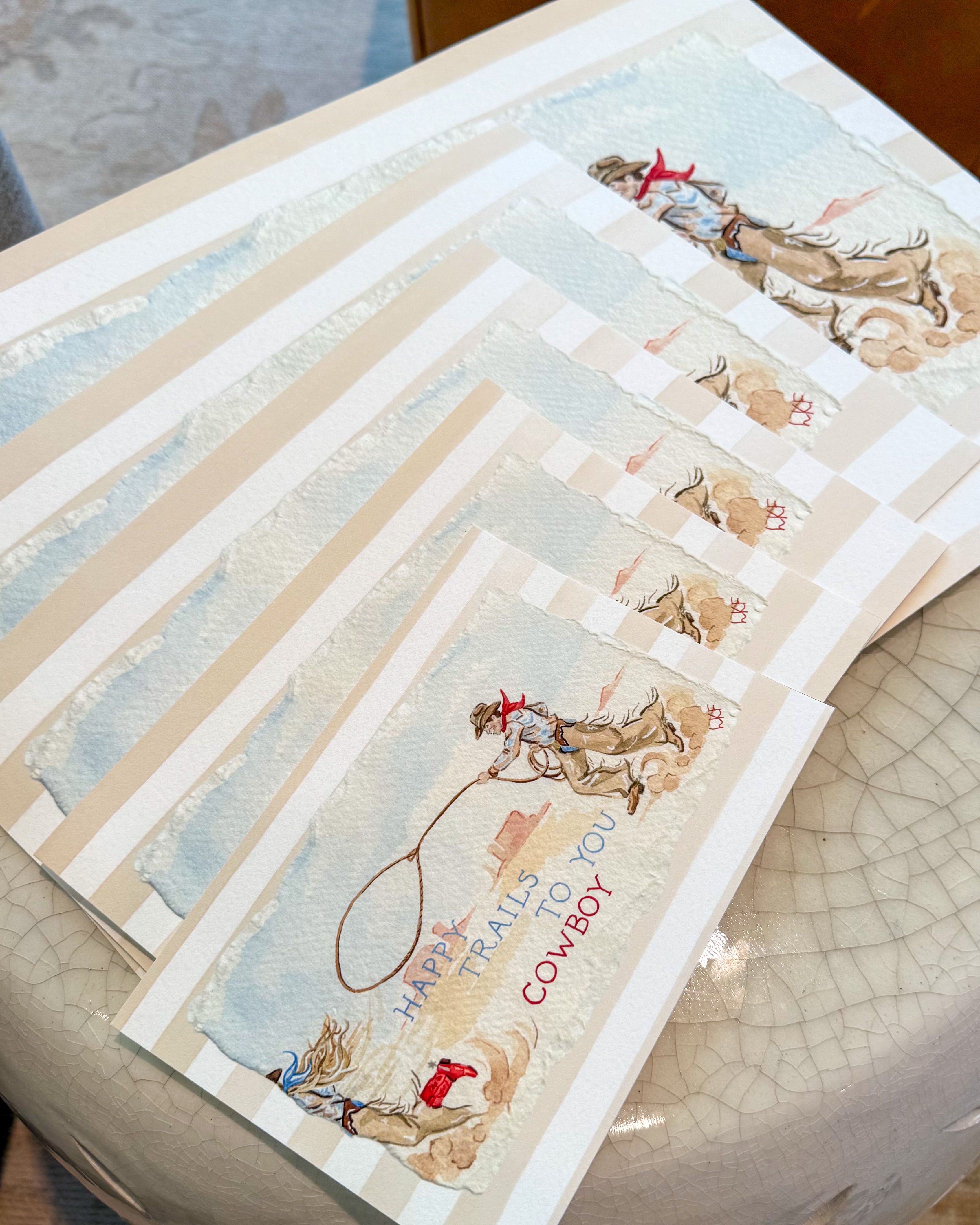 "Happy Trails" Print