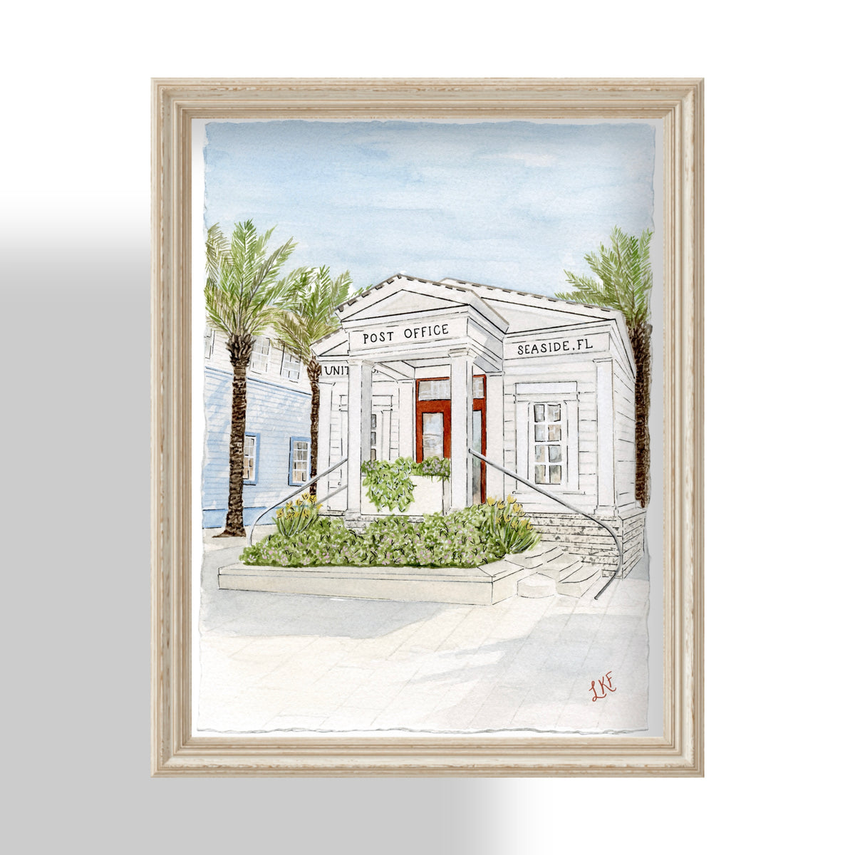 "With Love, From Seaside" Print
