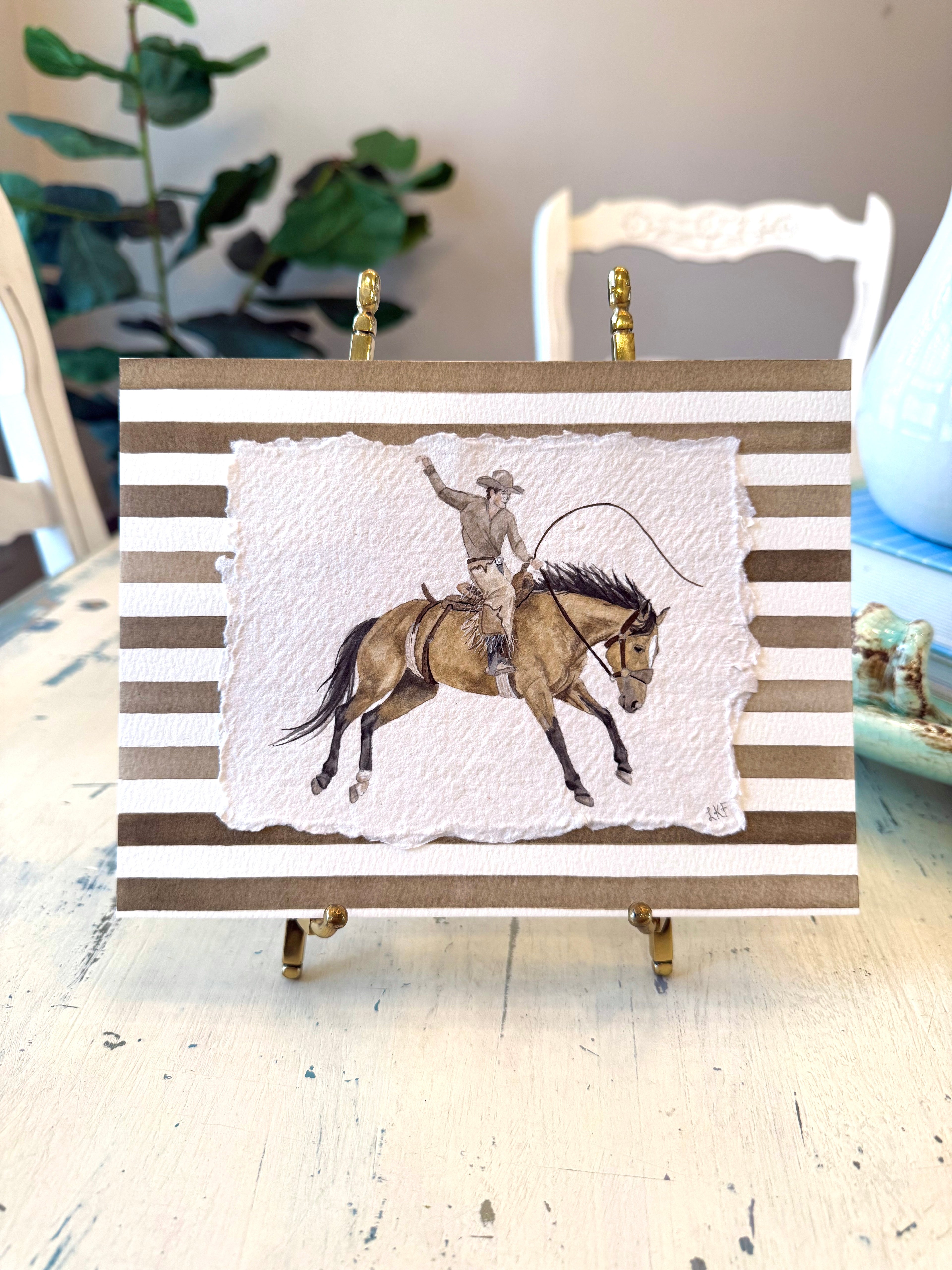 "Leather & Lunge" Original