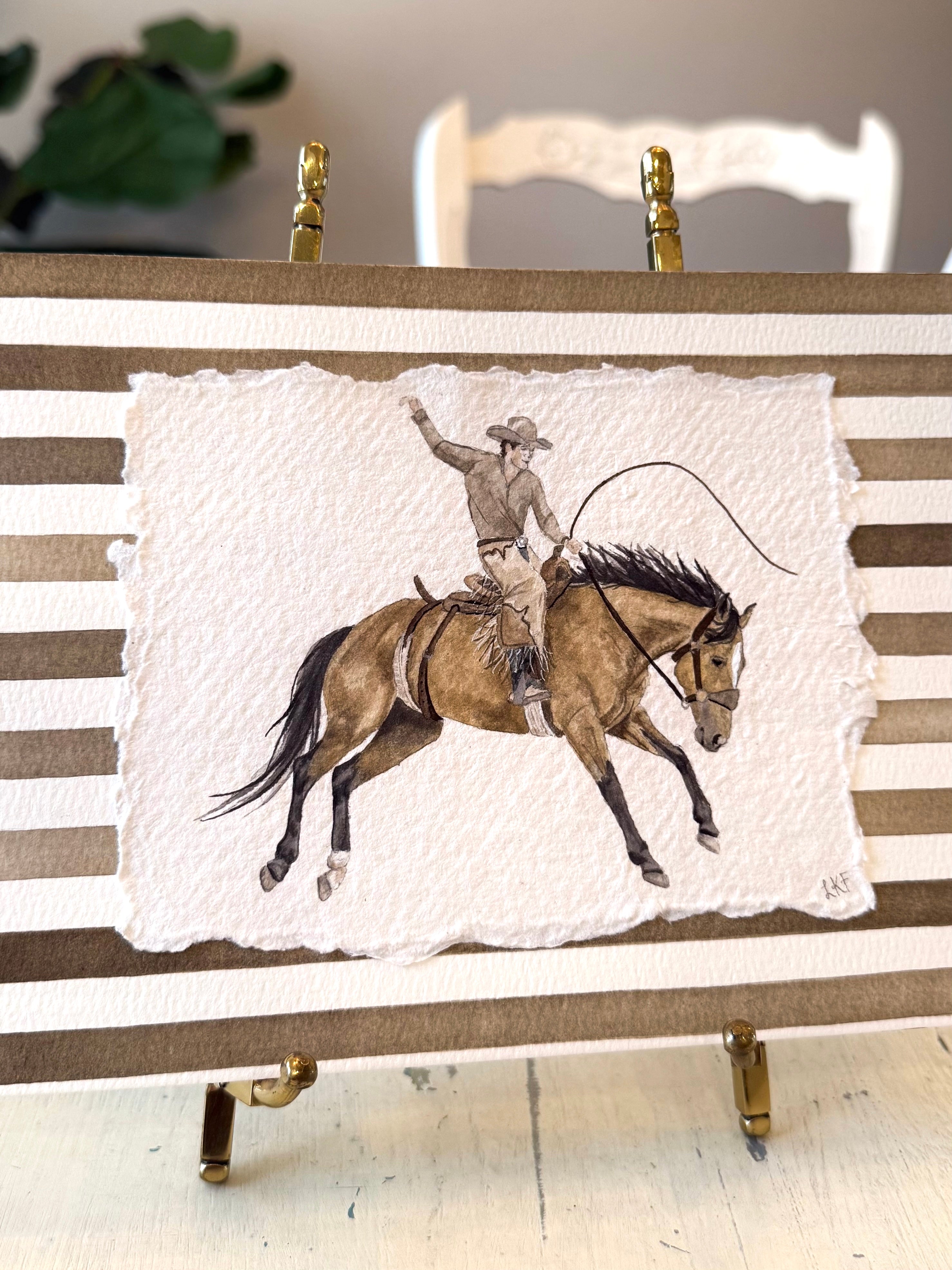 "Leather & Lunge" Original